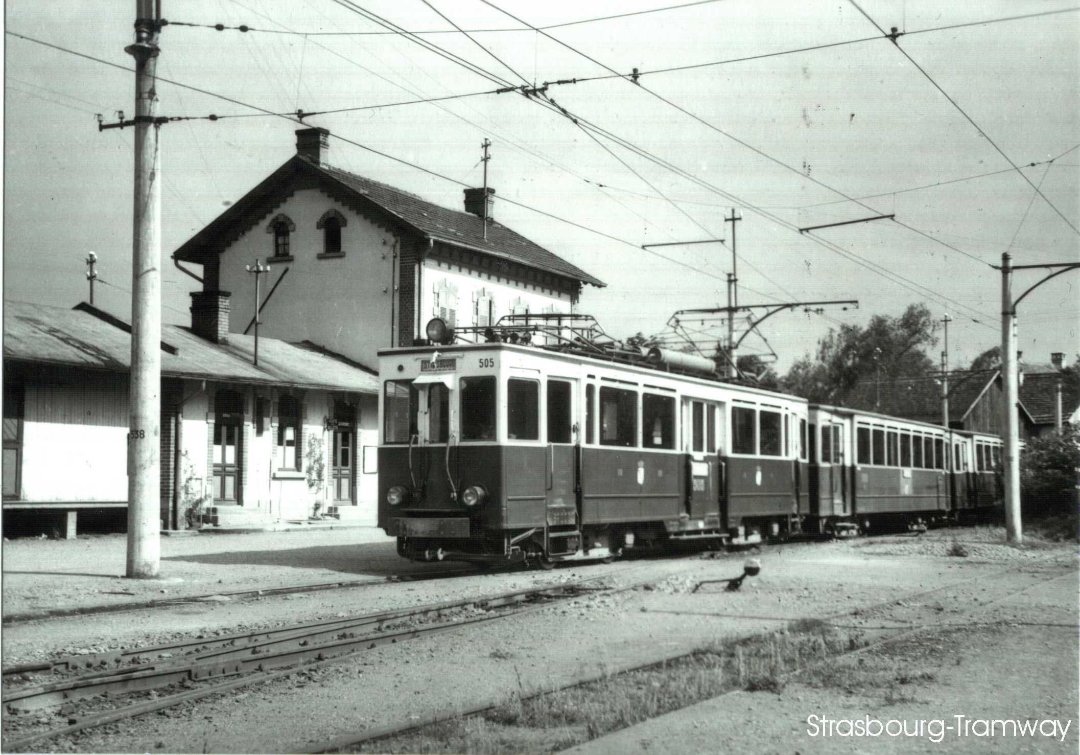 L'histoire de l'ancien tram suburbain.
